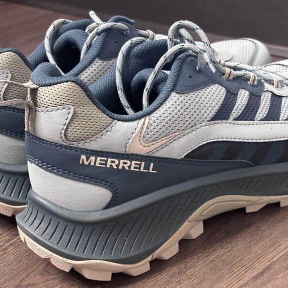 NWT Merrell Speed Strike 2 Men's Sz 13 Sneakers in Calcite Blue/Gray - Picture 9 of 16